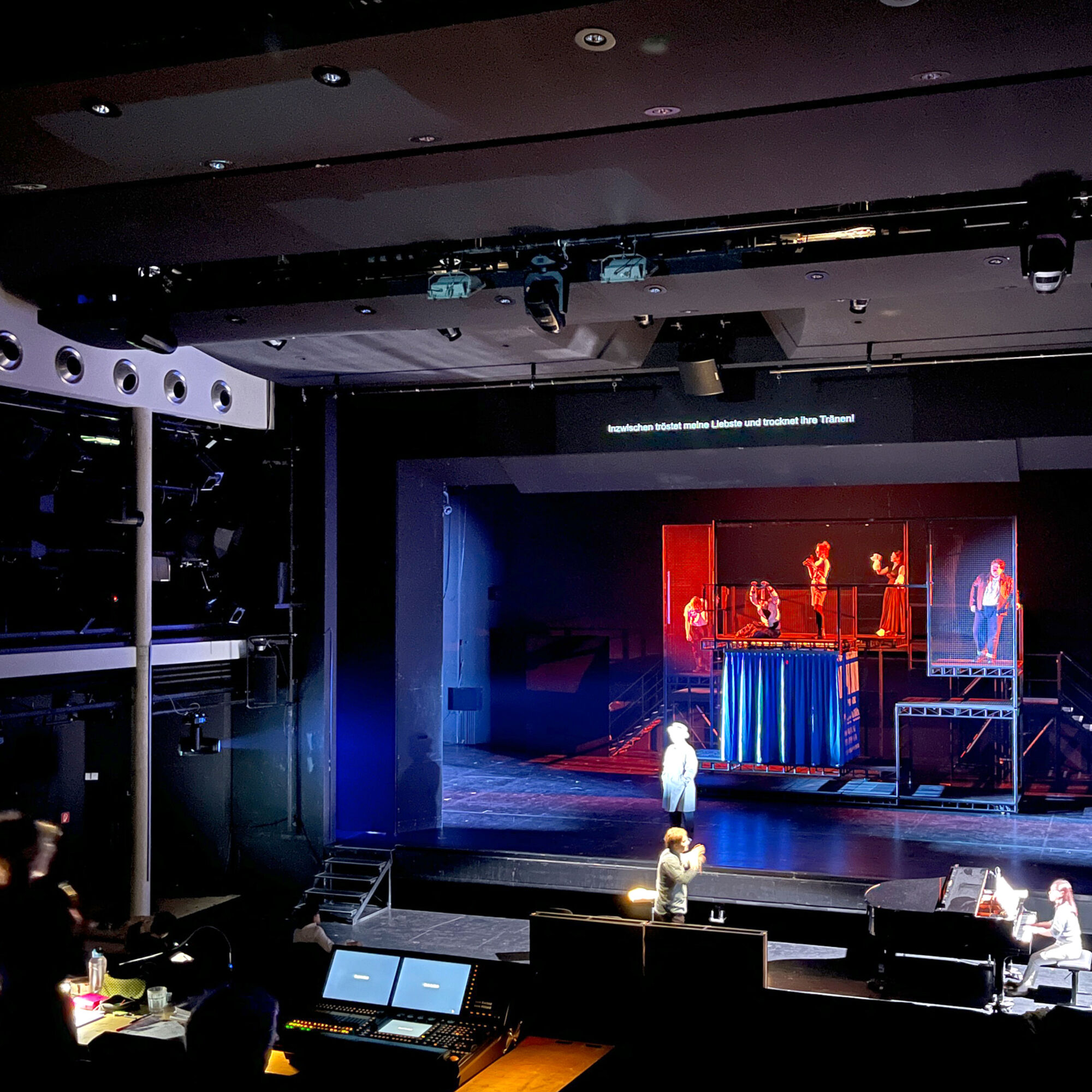 Probebühne eines Theaters