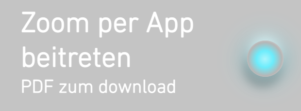 zoom mit app blau grau
