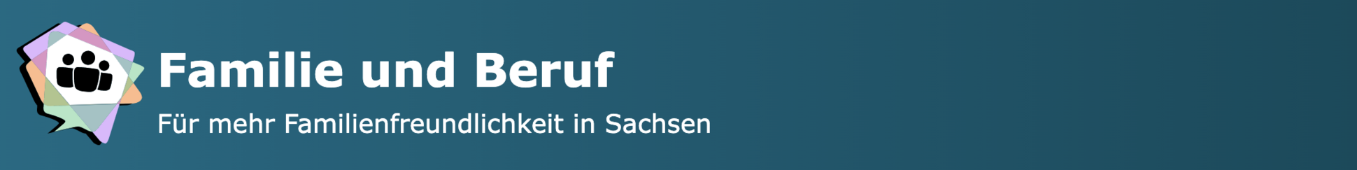 Banner mit dem Titel: Familie und Beruf