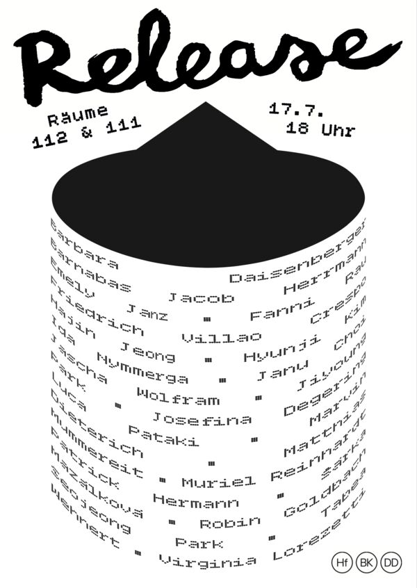 Schwarz-weiß plakat