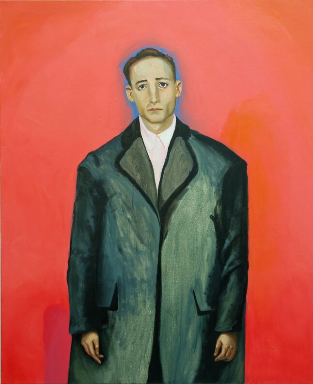 [Translate to English:] Nicola (Sacco), Öl auf Leinwand, 155 x 125 cm, 2013