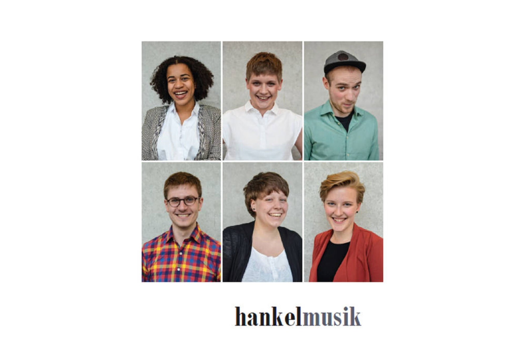 Sechs lachende Menschen auf dem CD-Cover.