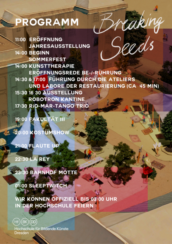 Programmplakat bunt