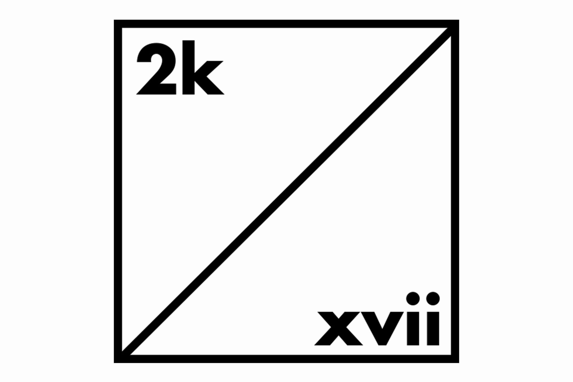 Logo 2k17, 2kxvii