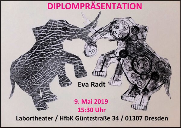 Diplom-Präsentation Theaterplastik // Eva Radt