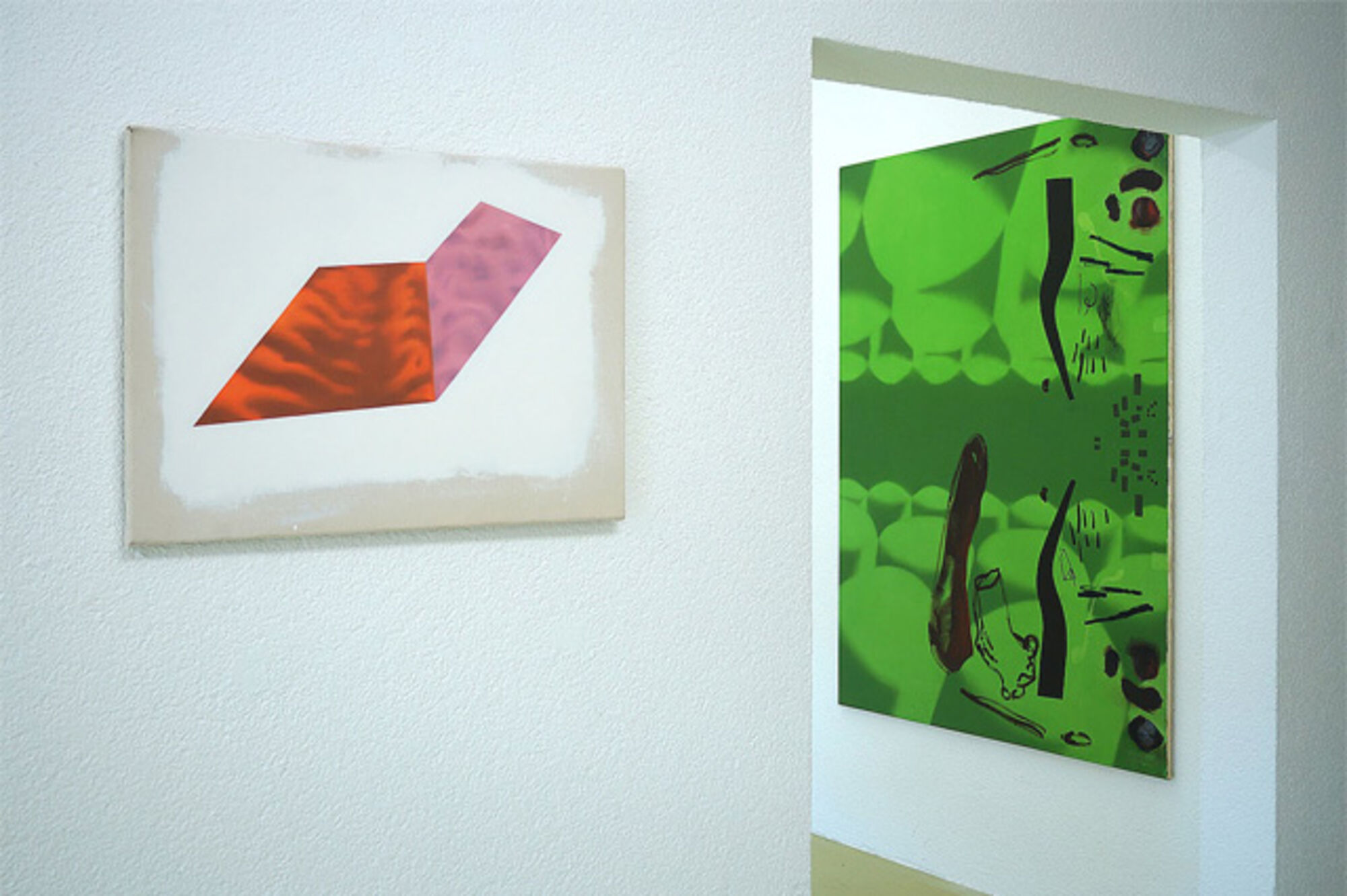 Gemälde in der Galerie EX14.