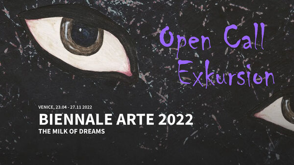 [Translate to Englisch:] Grafik zur Ausschreibung für Biennale Venedig
