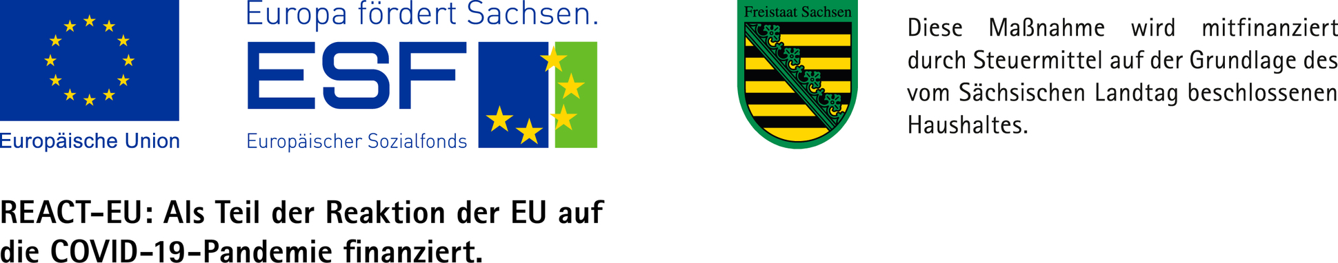 Logo SMWA und LO Sachsen