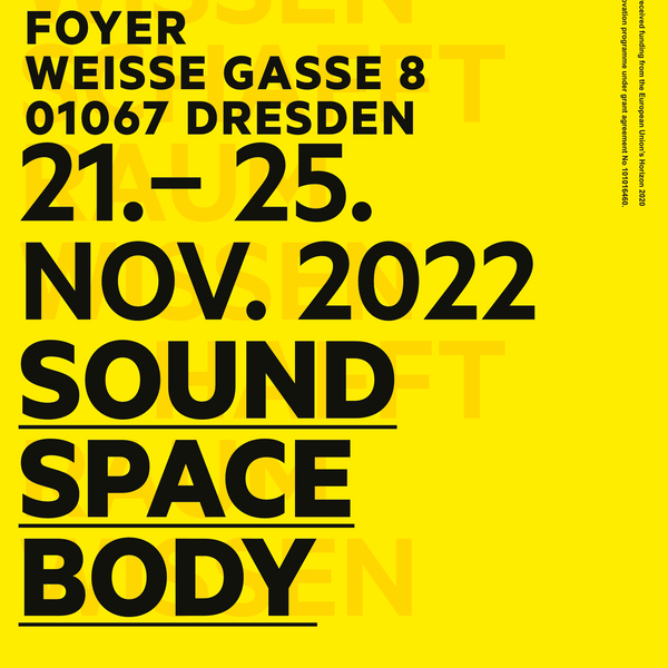 Flyer "Space Body Sound"