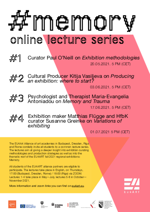 Program Memory Online Lecture Series