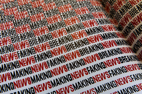 Detail from the book "Breaking news, making news, faking news"
