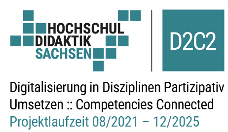 Logo des Projekts mit Angabe der Projektlaufzeit 8/2021 bis 12/2025