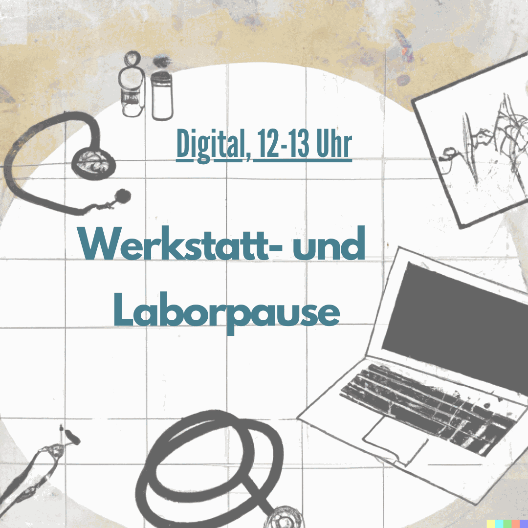 Illustration zeigt digitale und analoge Arbeitsmaterialien