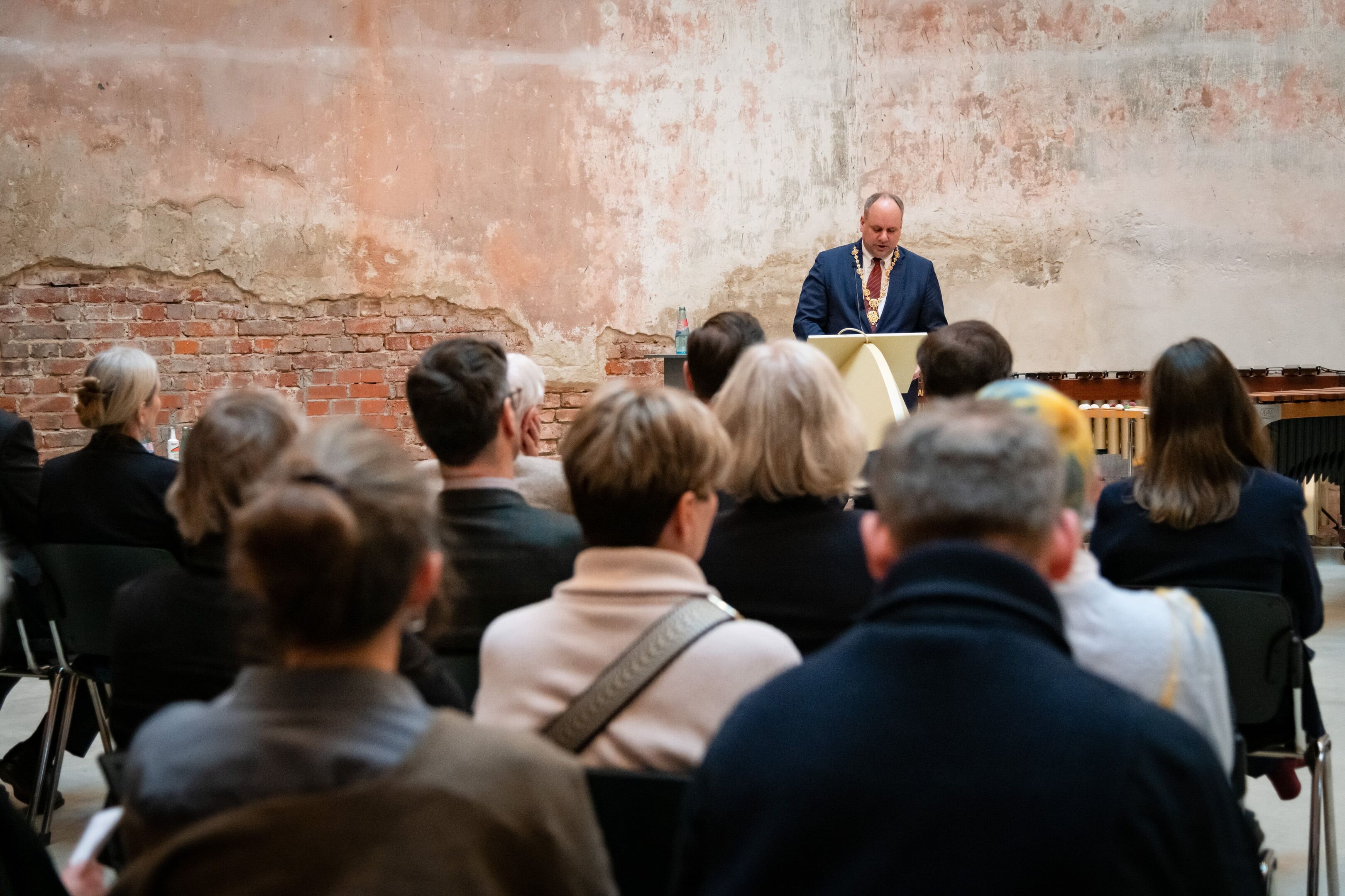 Investitur mit dem Dresdner Oberbürgermeisters, Dirk Hilbert