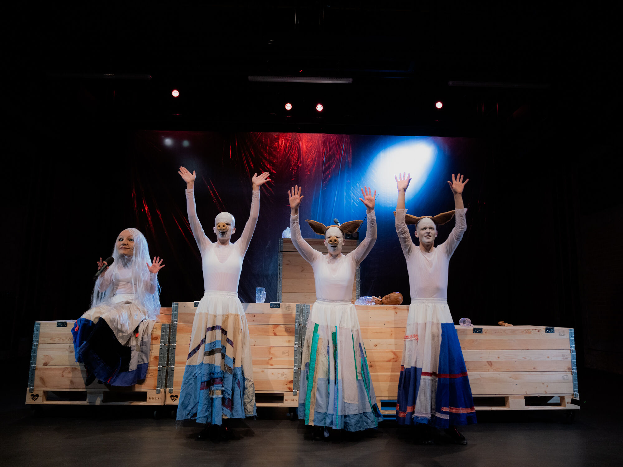 Szenenbild des Puppenspiels Odyssee