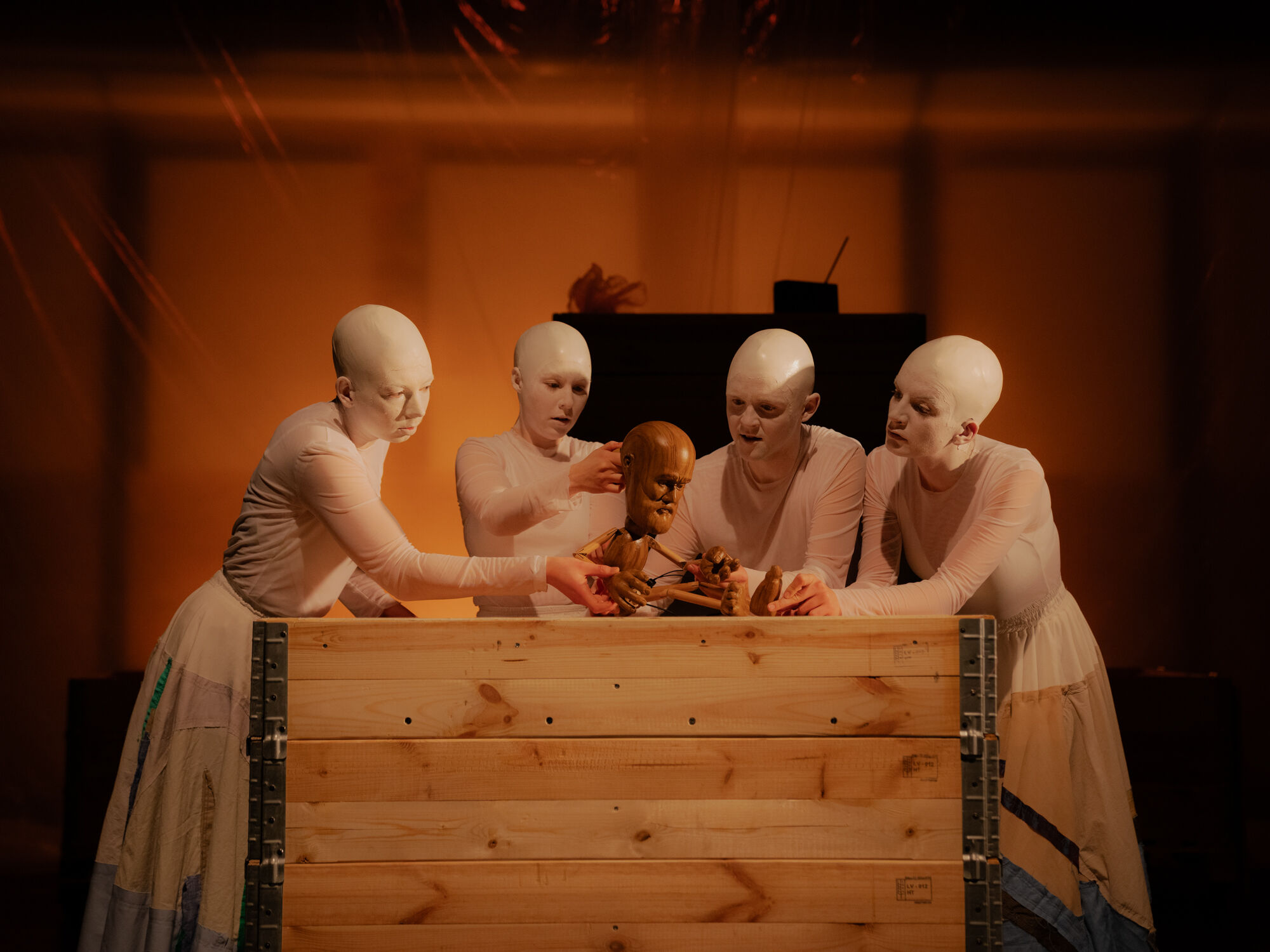 Szenenbild des Puppenspiels Odyssee