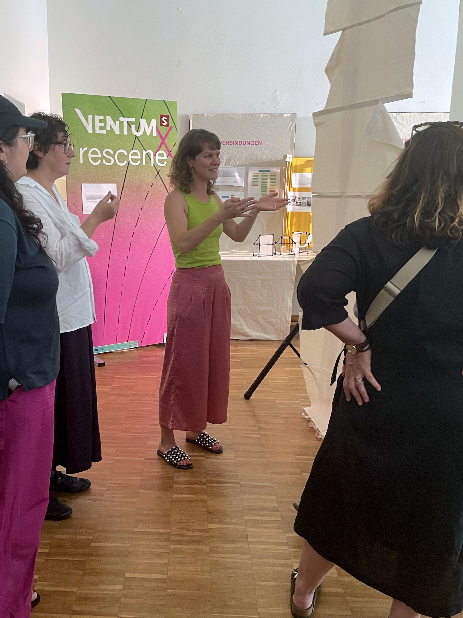 Führung durch Ausstellung