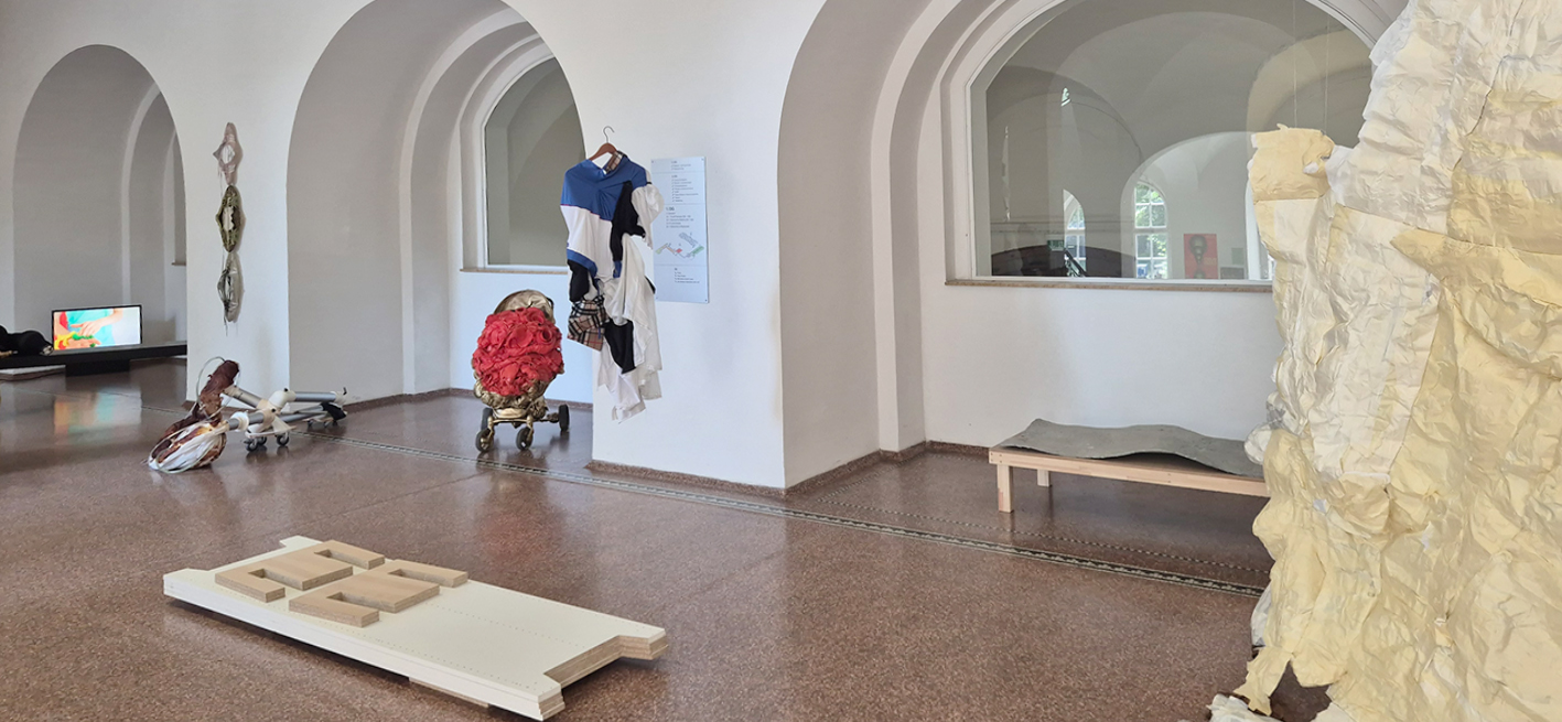 Ausstellungsansicht Jahresausstellung der Kunsttherapie