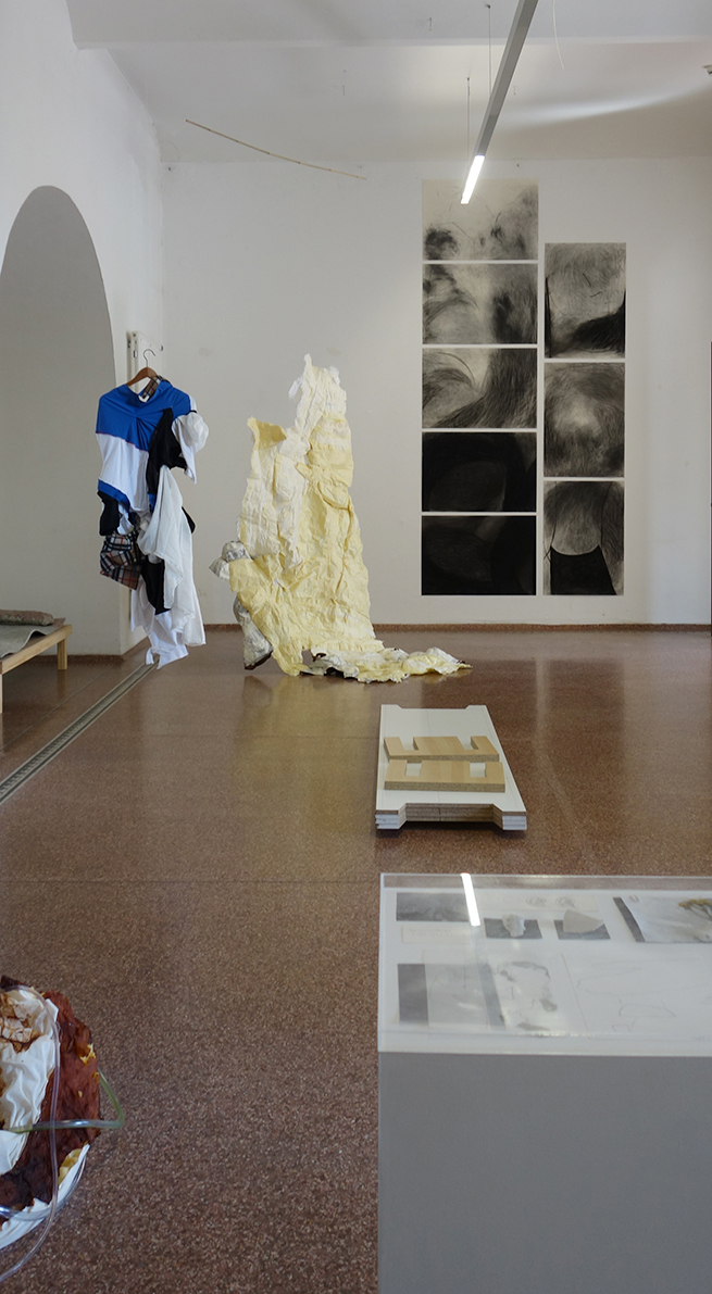 Ausstellungsansicht Jahresausstellung der Kunsttherapie