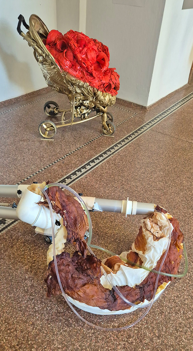 Ausstellungsansicht Jahresausstellung der Kunsttherapie