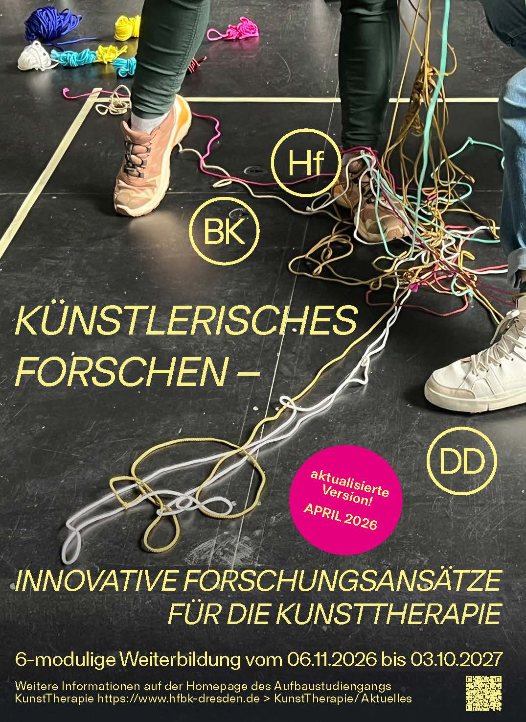 Plakat Weiterbildung KunstTherapie