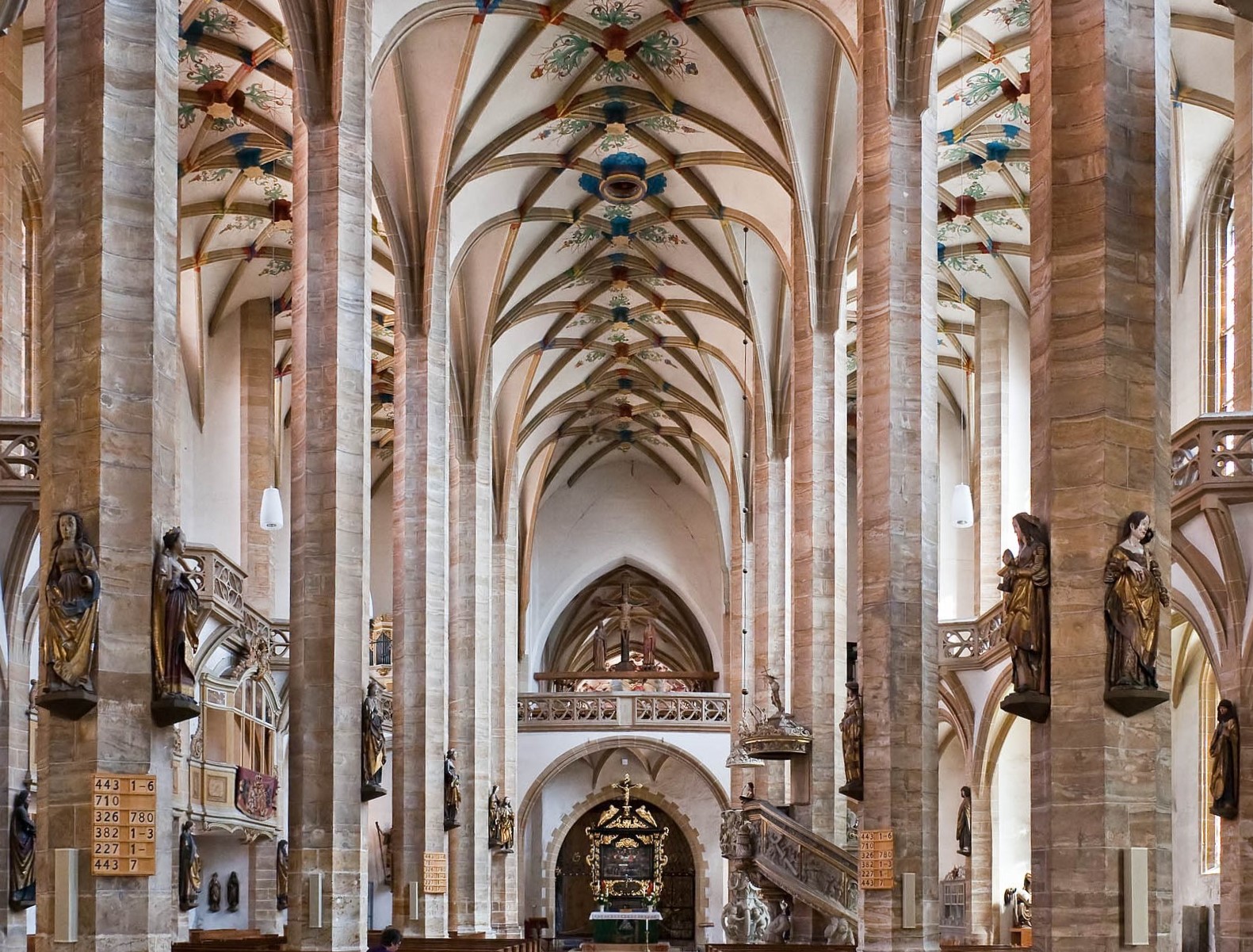 Freiberger Dom, Innenraum