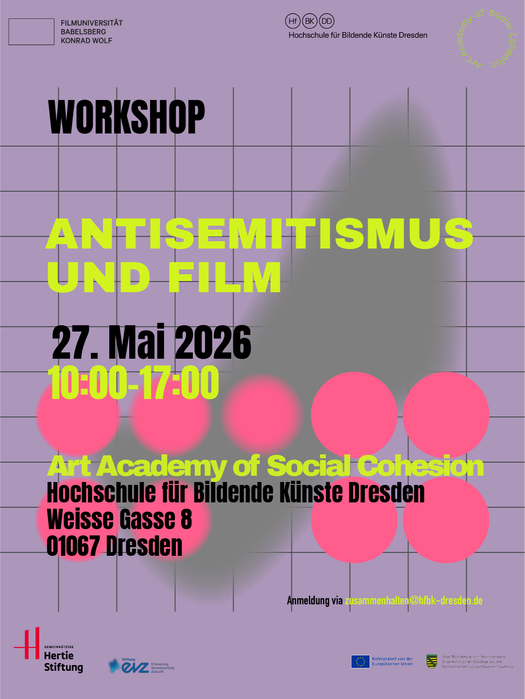 Antisemitismus und Film Ankündigungsgrafik