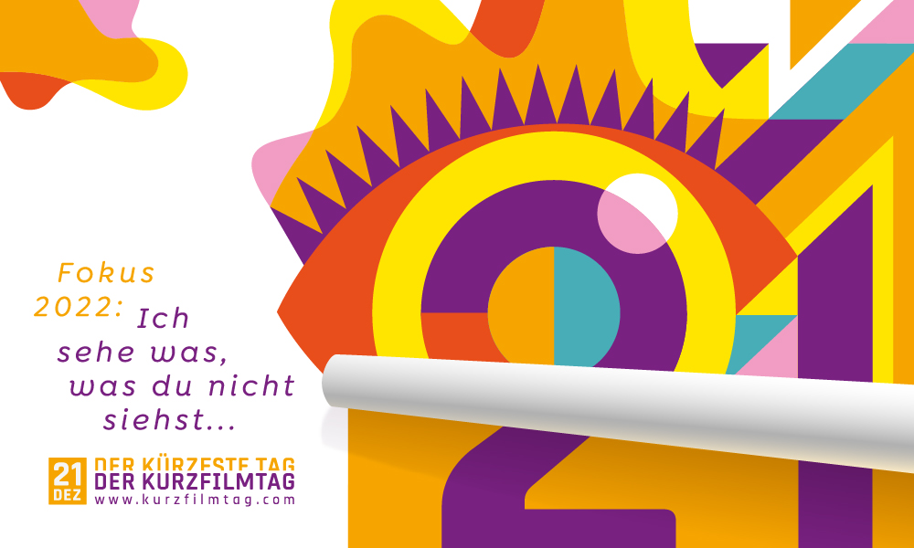 Plakat zum Kurzfilmtag 2022.