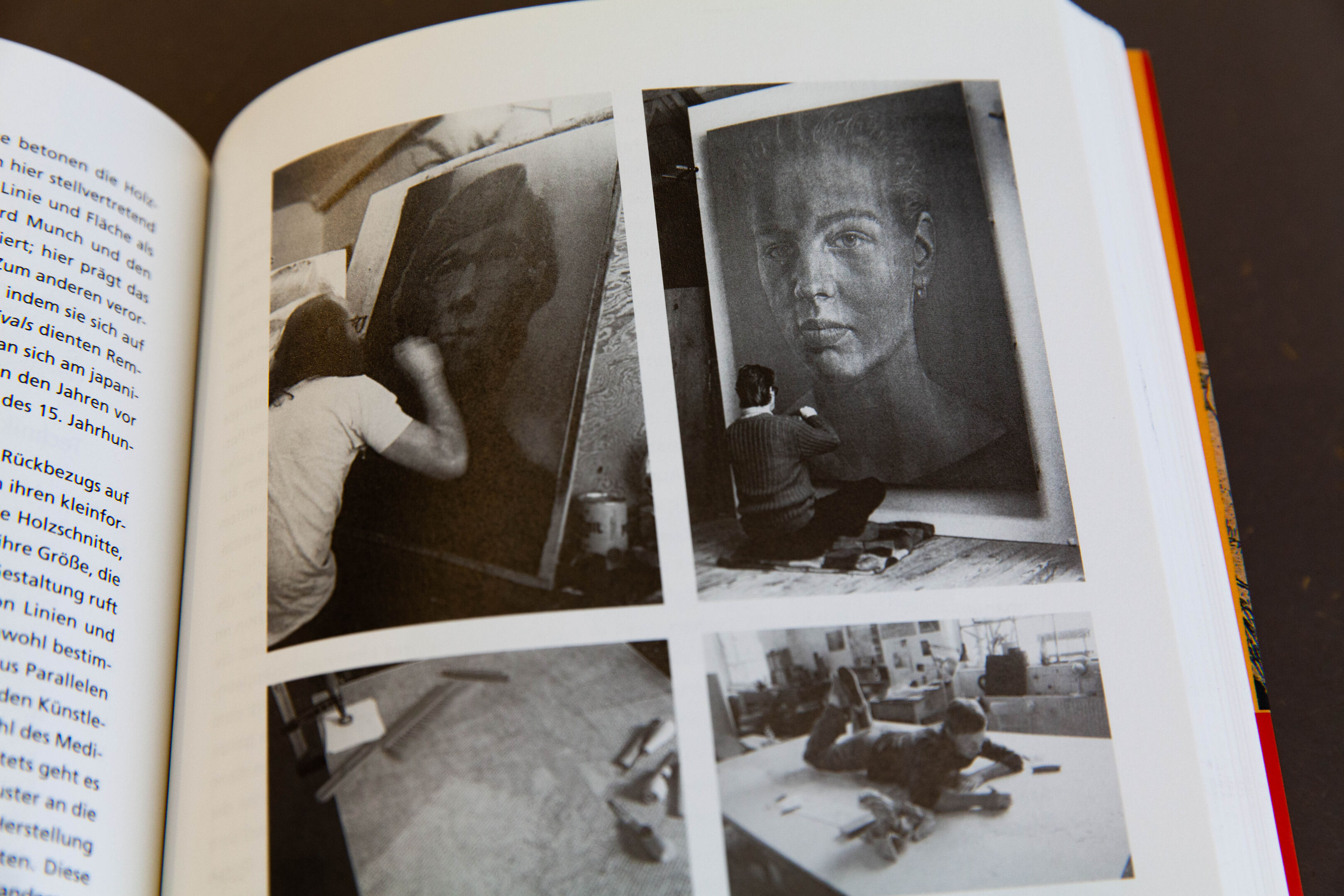 Picture shows the opened book "Untimely techniques : historical narratives of artistic techniques"