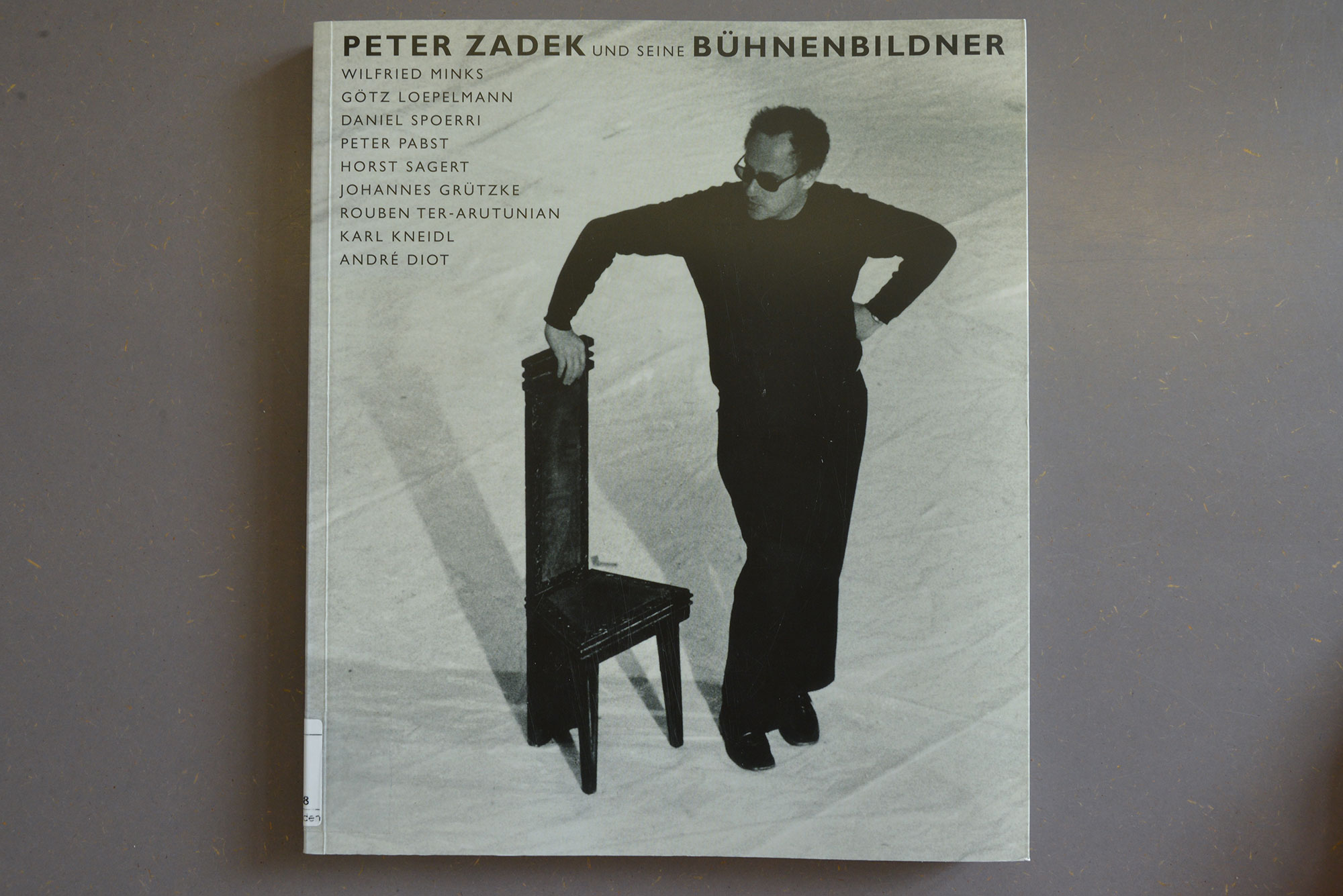 Cover of "Peter Zadek and his stage designs"