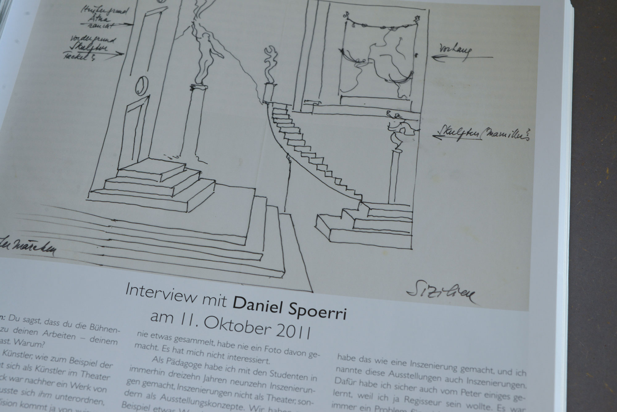 Detail from "Peter Zadek and his stage designs"