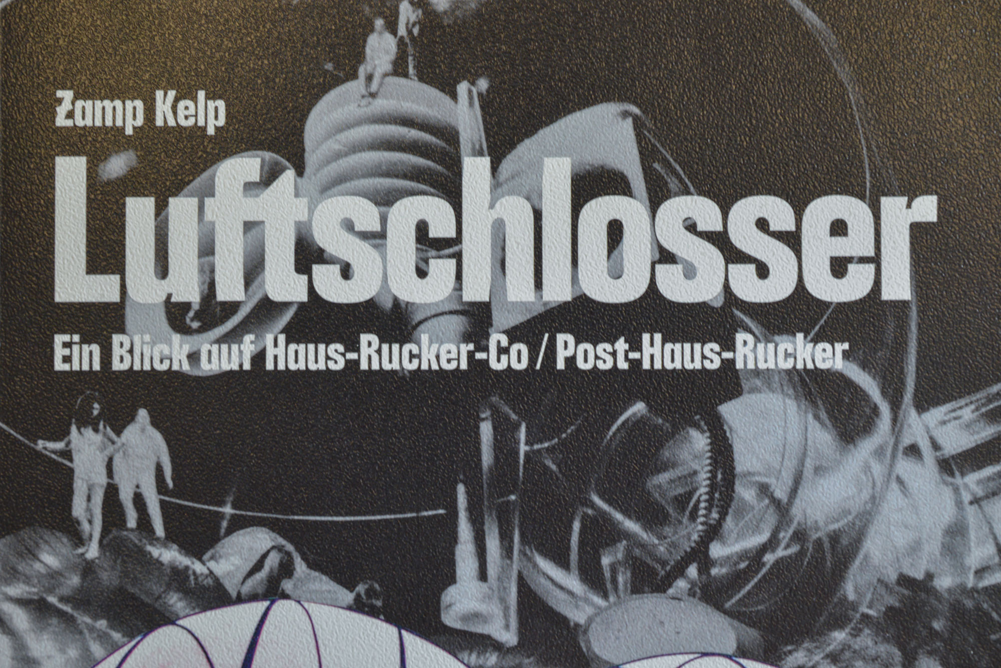 Detail of the cover "Luftschlosser"